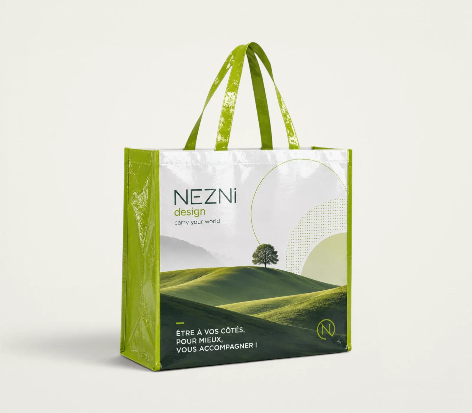LDN-01 Lamineli Nonwoven Dikişli Çanta
