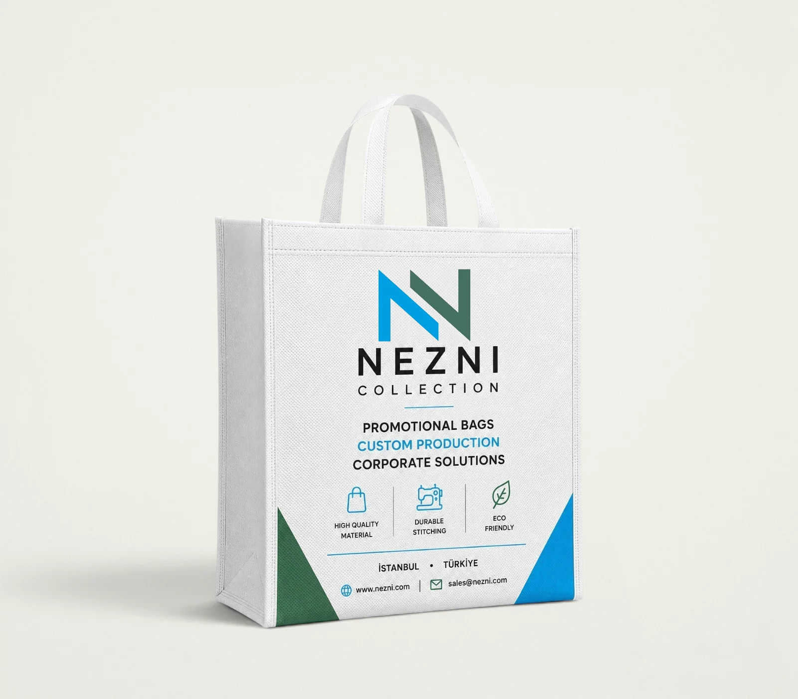 ND-02 Nonwoven Promosyon Çanta